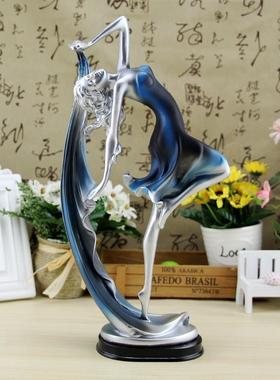 欧式跳舞女孩摆件优雅美