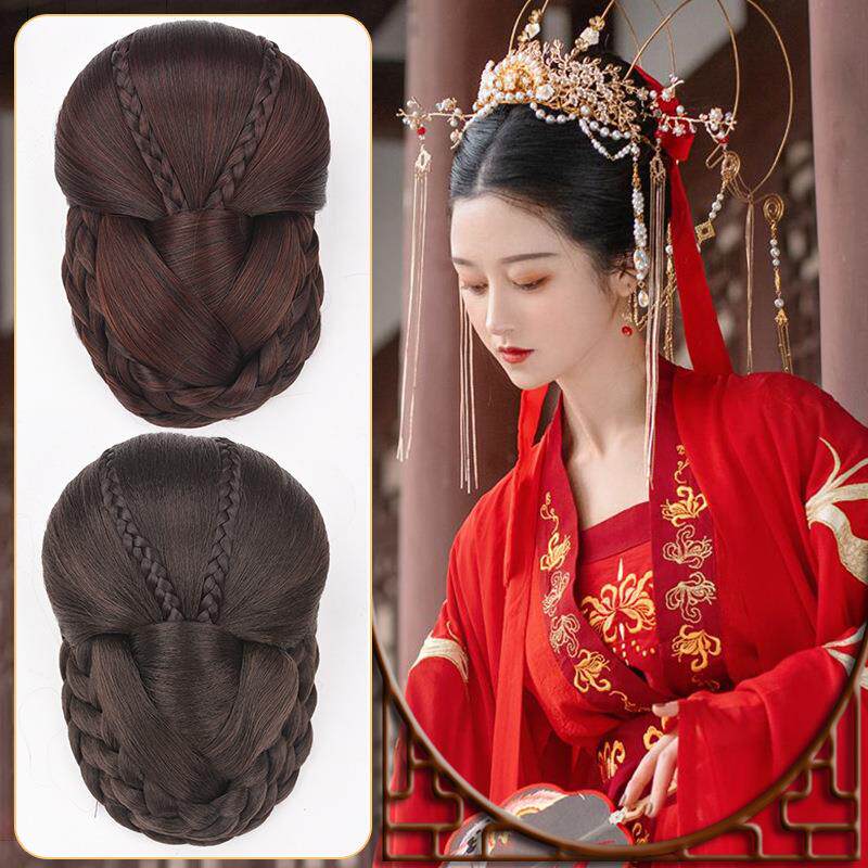 古代影楼假发刘海古装额前小发包COS假发发髻造型小刘海仙女