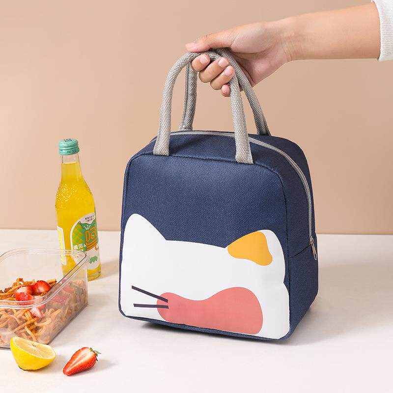 日式卡通饭盒袋儿童保温