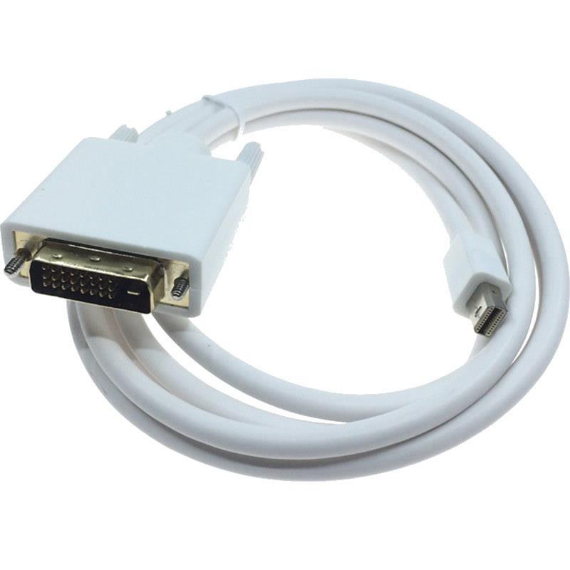 工厂 迷你DP转DVI24+1转换器笔记本显示器连接线 minidp转dvi