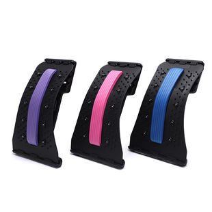 针灸磁石款腰椎按摩器挺腰板器颈椎腰椎矫正器腰椎拉伸器牵引板