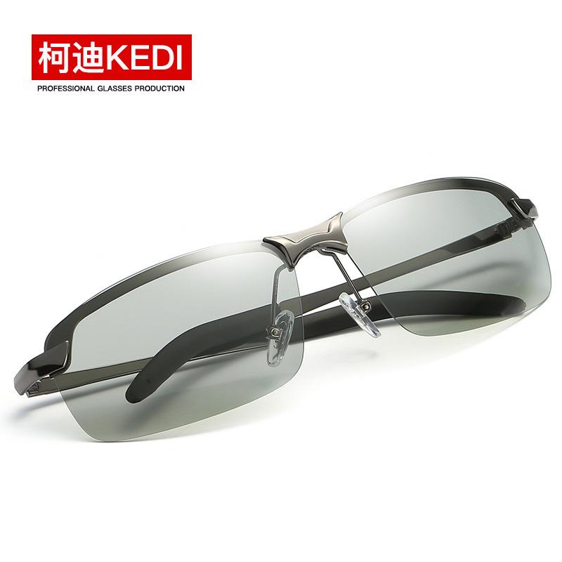 2024男士变色太阳镜驾驶女士司机开车眼镜个性3