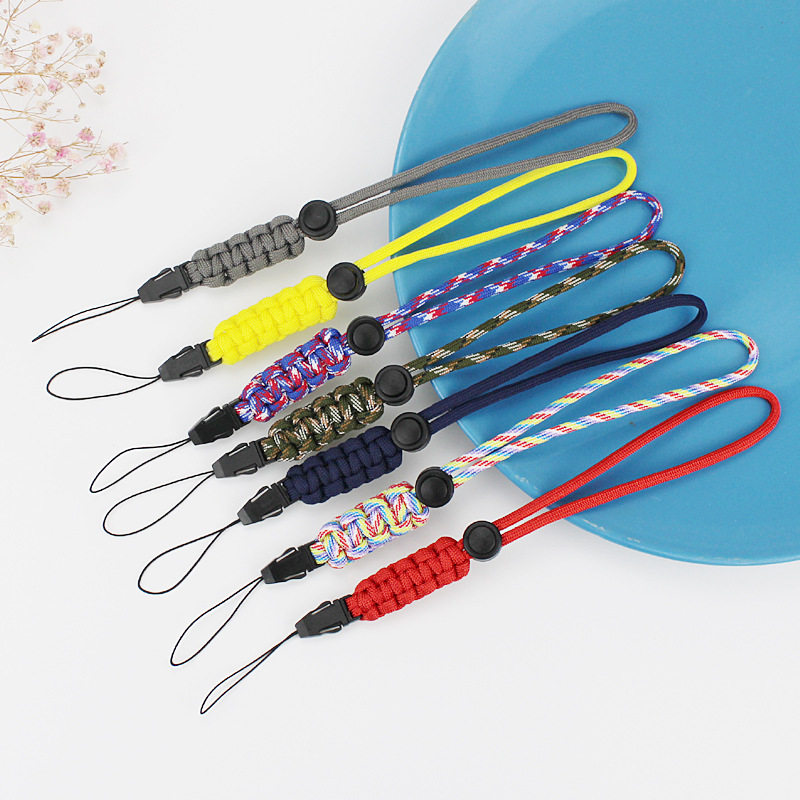 新款手机手腕绳防丢u盘相机手腕带耳机追踪器可拆编织手绳带