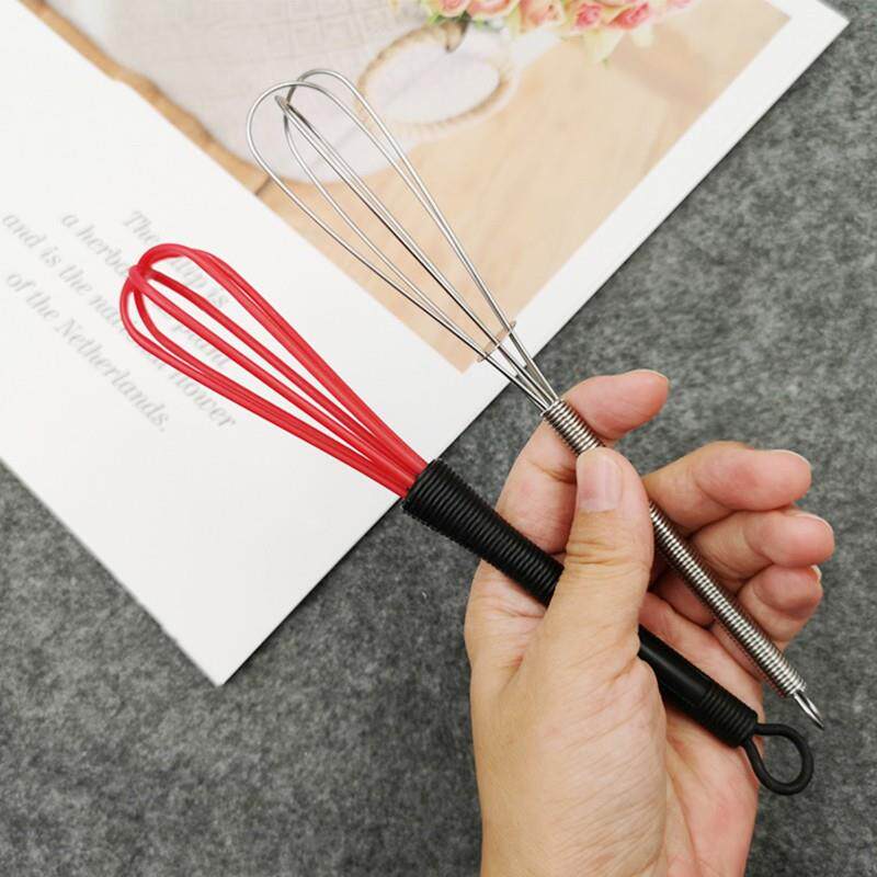 不锈钢迷你打蛋器手动焗油染膏搅拌器染发色膏搅匀调棒发廊打礼物