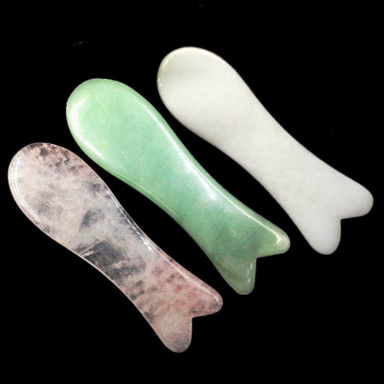 玉石鱼型刮痧板刮痧板面部刮痧礼物