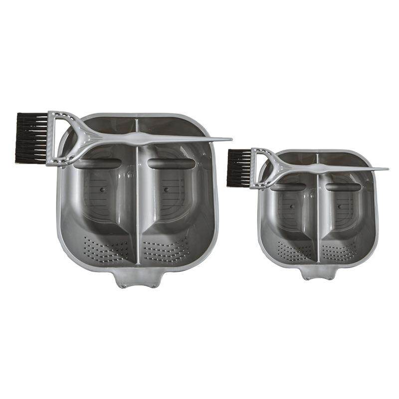 美发工具两件套焗油碗梳家用大号染发搅拌碗梳倒模碗染发套装礼物