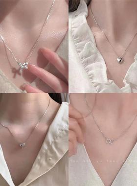 韩版锁骨链高级感简约精致细项链轻奢小众气质配饰耐看灵动女饰品