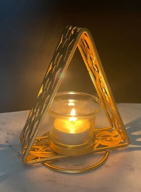 产家直销铁艺巴洛克烛台浪漫时光铁摆饰餐厅卧室摆件影视婚礼道具