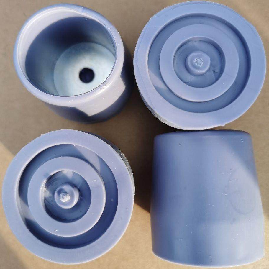 胶头拐杖坐便椅脚套28mm内径手杖登山杖铝合金助行器配件胶套椅套