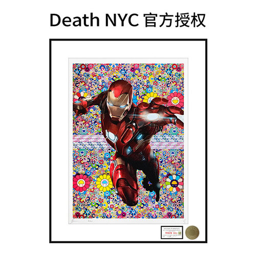 DeathNYC限量潮流版画钢铁侠