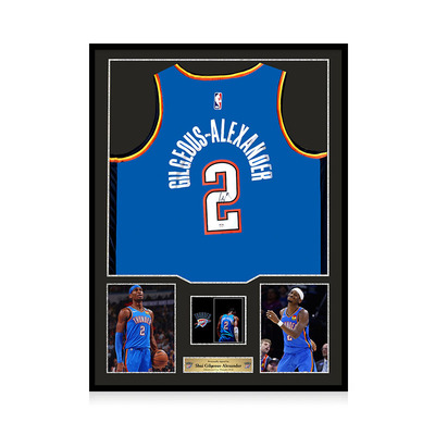 亚历山大亲笔签名球衣