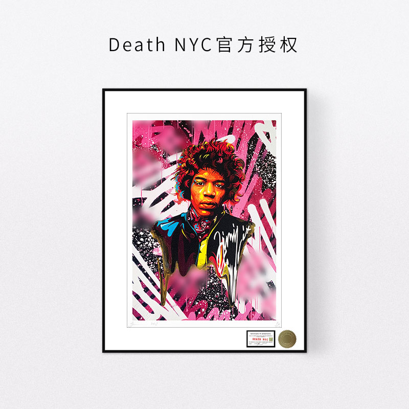 摇滚明星人物挂画波普艺术挂画