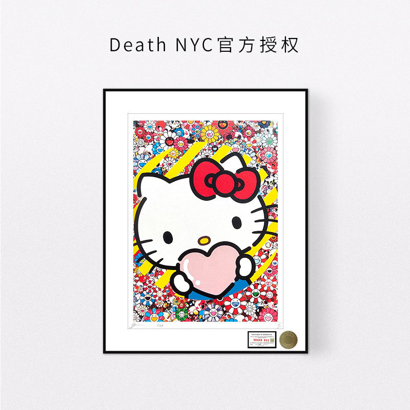 DeathNYC限量版画HelloKitty