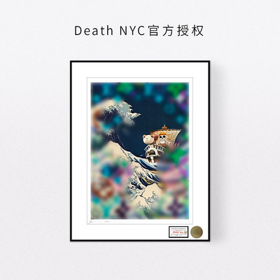 海贼王黄金梅丽号客厅卧室挂画