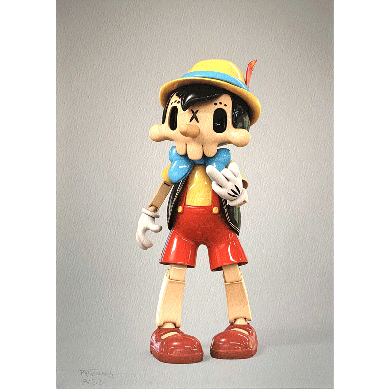 特奥多鲁正品亲签限量版画
