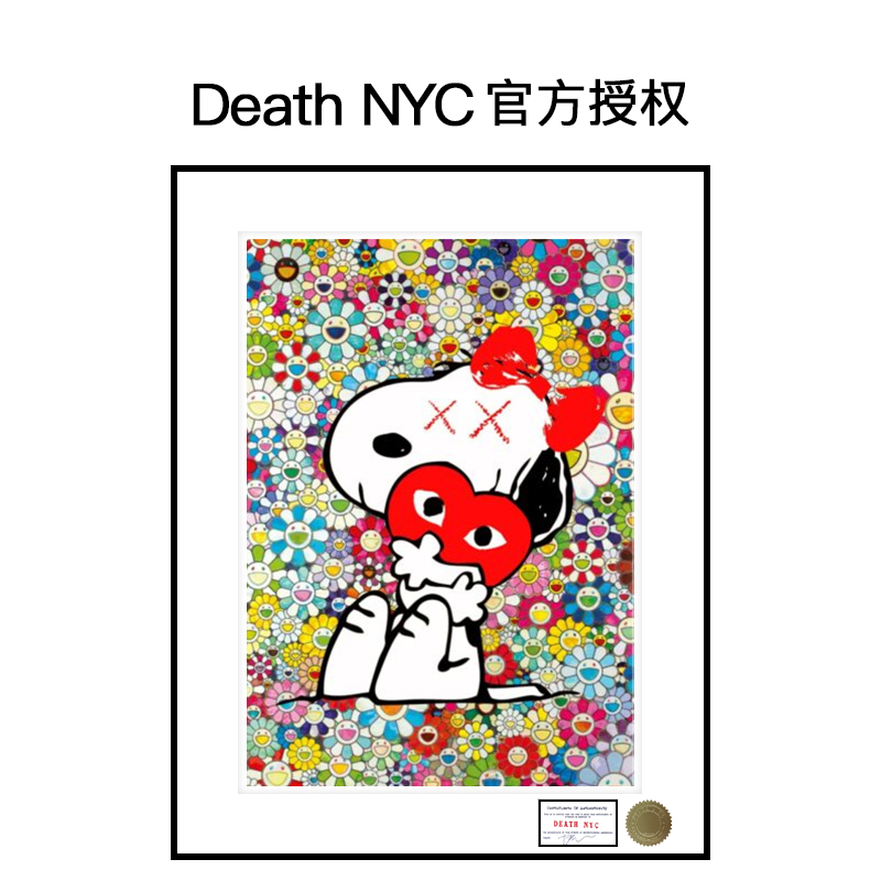 DeathNYC限量版画史努比动漫