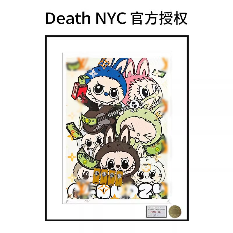 DeathNYC亲签限量版画大天使