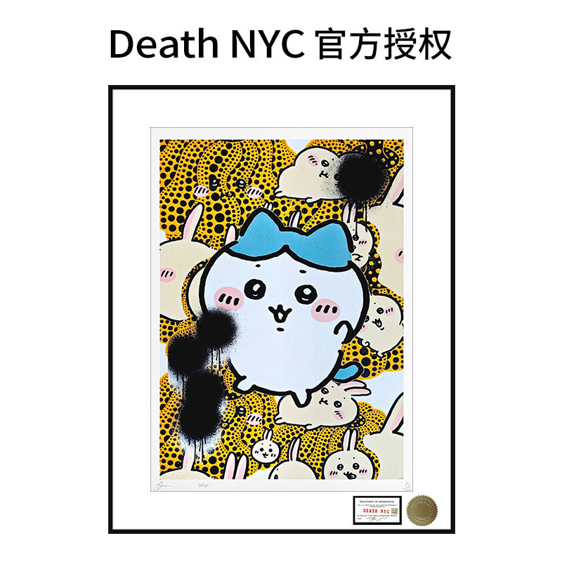 DeathNYC限量版画吉伊卡哇装饰画