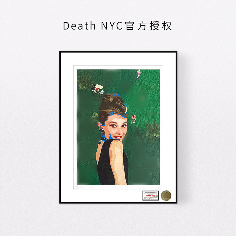 奥黛丽赫本客厅卧室复古潮流挂画