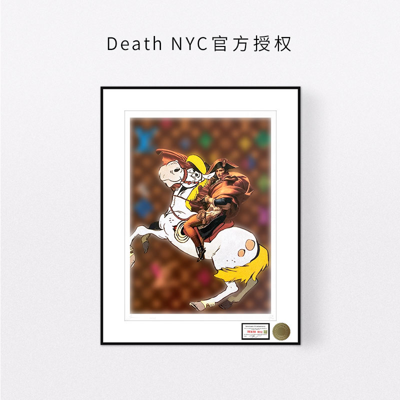 DeathNYC亲签限量版画拿破仑