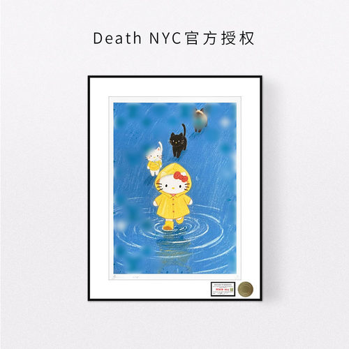 hellokitty装饰画可爱小猫挂画