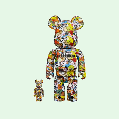 积木熊潮玩手办礼物摆件