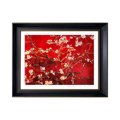 梵高限量版画附带官方证书