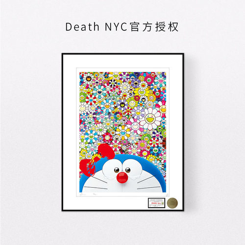 DeathNYC限量版画机器猫