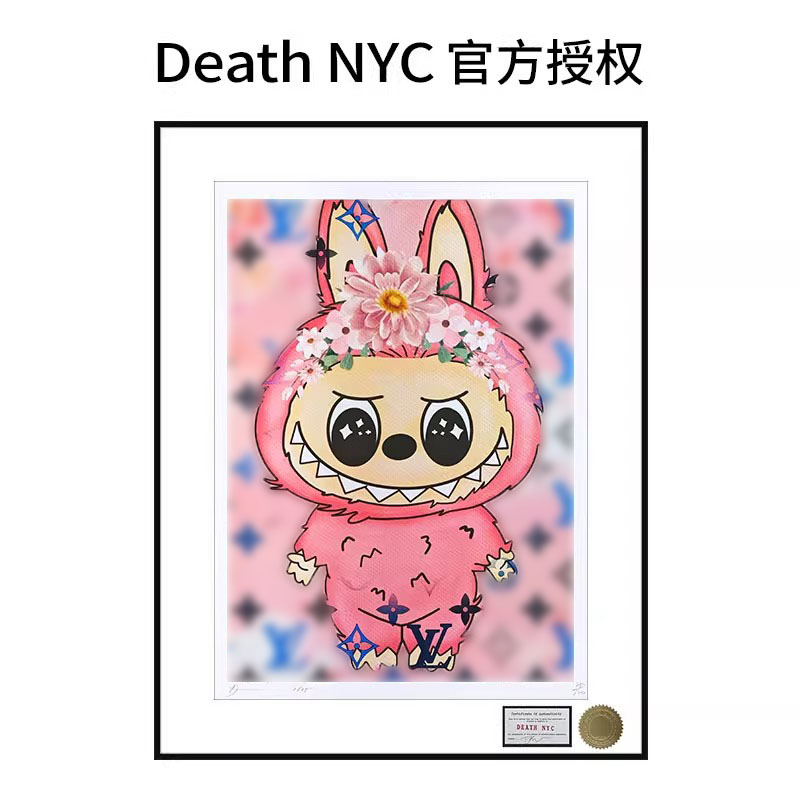 DeathNYC亲签限量版画