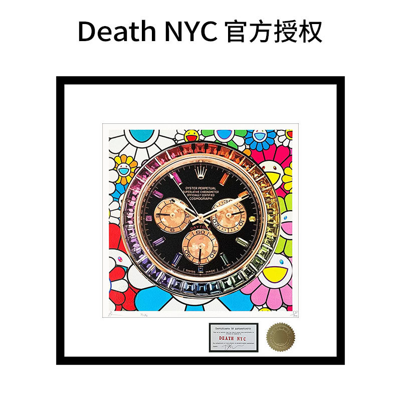 DeathNYC亲签限量版画劳力士
