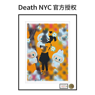 DeathNYC版画班克斯气球女孩
