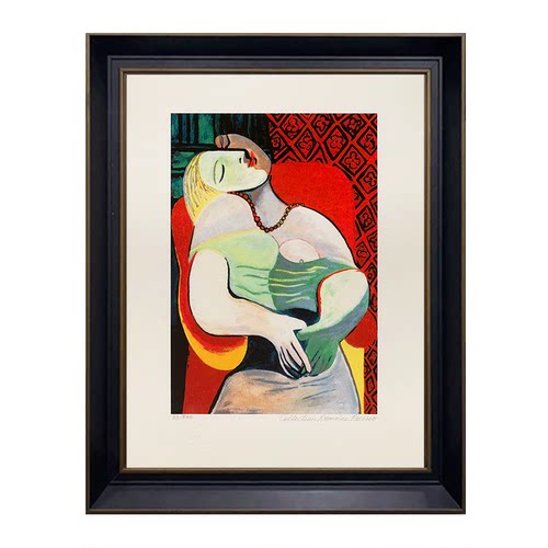 正品收藏毕加索限量版画