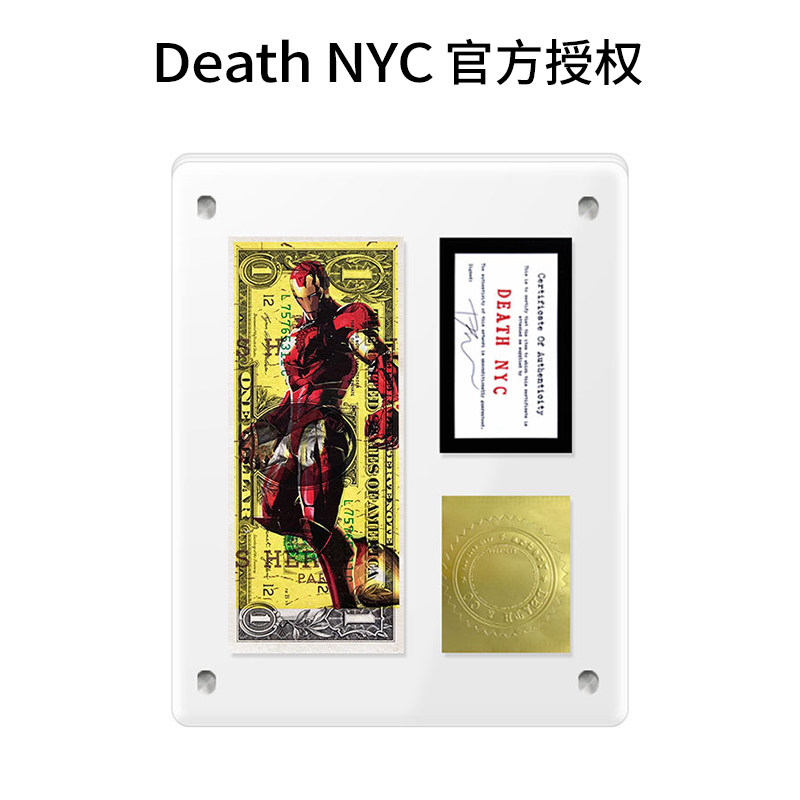 DeathNYC限量美金版画动漫卡通人物装饰画桌面摆件摆台创意礼物