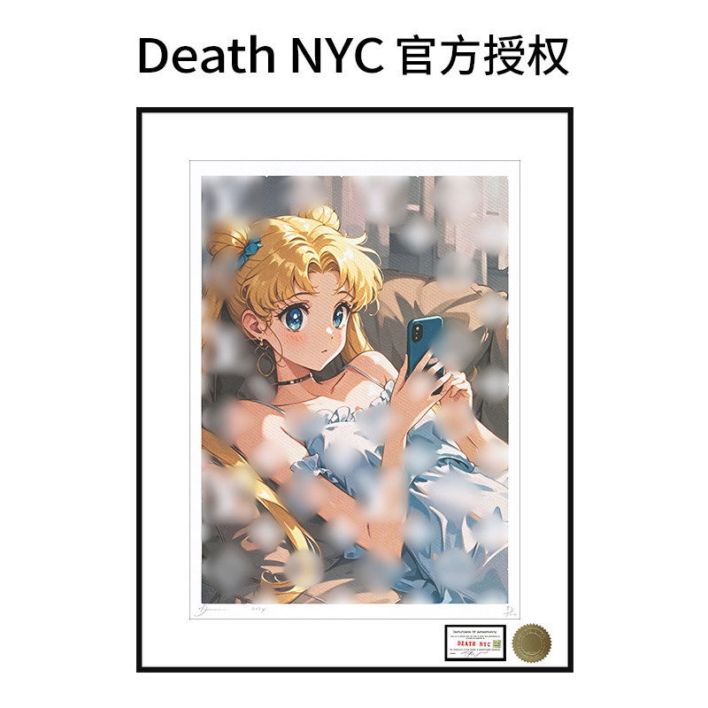 DeathNYC限量版画水冰月美少女