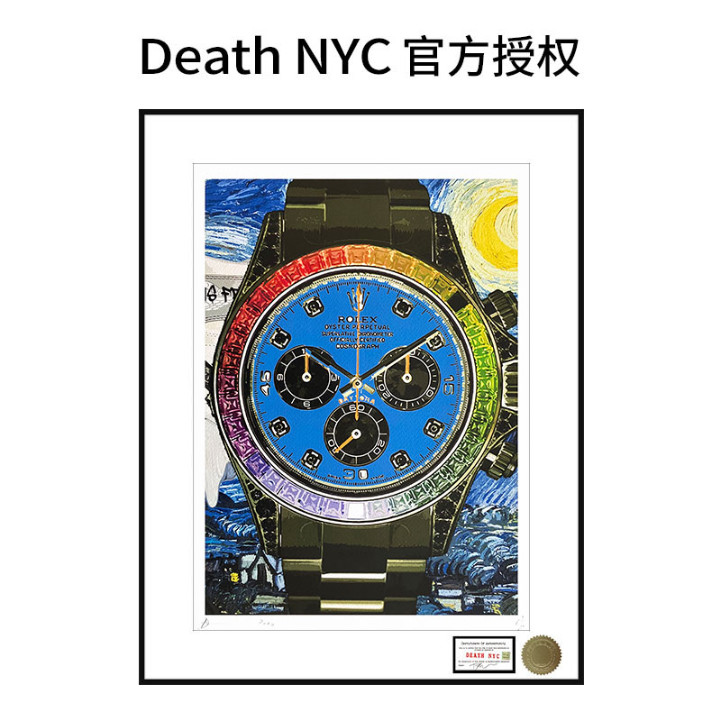 DeathNYC潮流版画名表劳力士