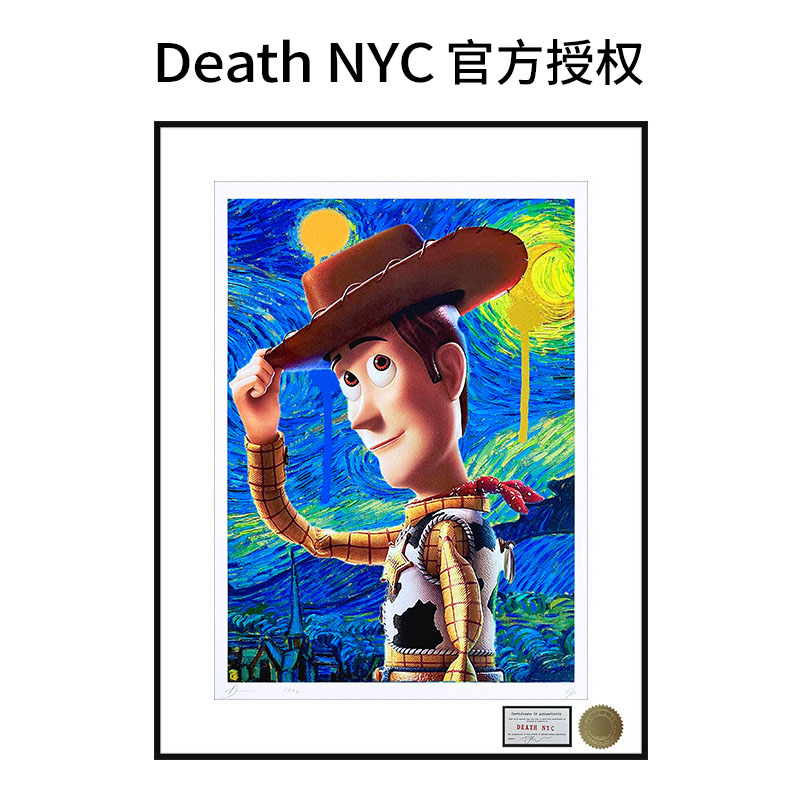 迪士尼胡迪儿童房装饰画
