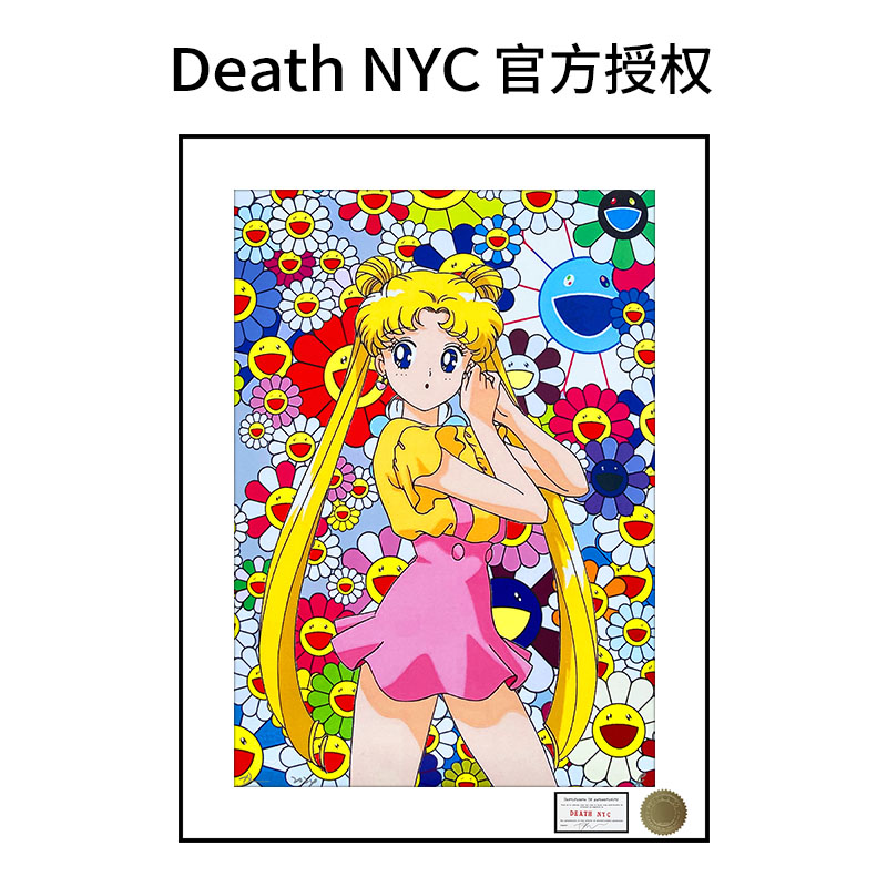 DeathNYC亲签限量版画美少女