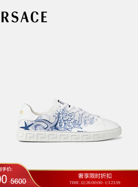 【季末优惠】VERSACE/范思哲 男士Coral Theatre Greca运动鞋