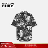 季 Magazine短袖 末优惠 JEANS 男士 VERSACE COUTURE 衬衫
