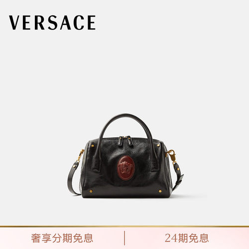 【24期免息】VERSACE/范思哲 女士Roomy皮革波士顿包