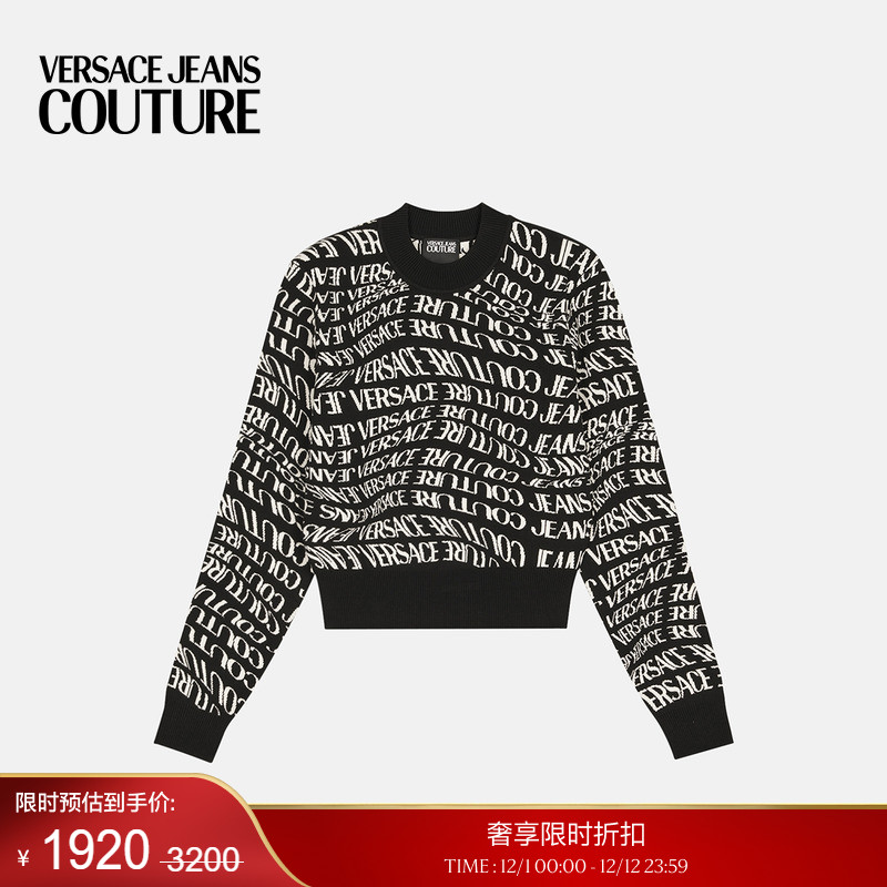 【季末优惠】VERSACE JEANS COUTURE 女士针织衫