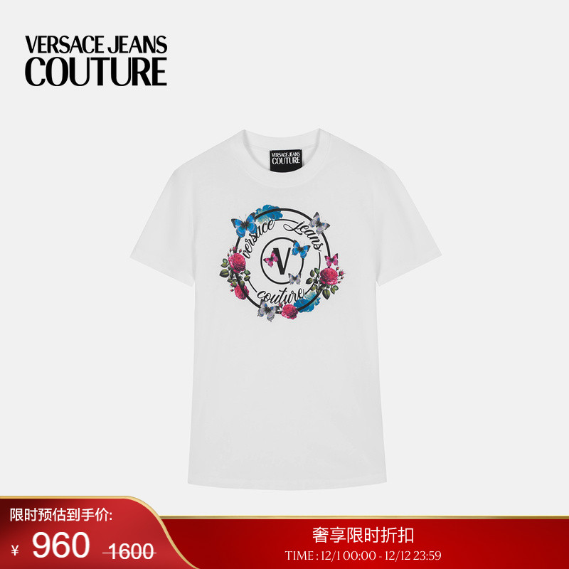 【季末优惠】VERSACE JEANS COUTURE 女士T恤