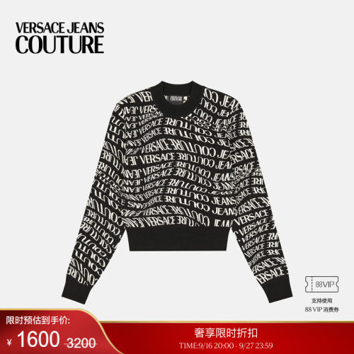 【季末优惠】VERSACE JEANS COUTURE 女士针织衫