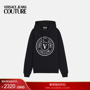 VERSACE JEANS Emblem常规版 季 连帽衫 末优惠 男士 COUTURE