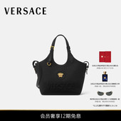 送礼 VERSACE 范思哲 女士La Medusa帆布迷你托特包