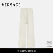 女士羊毛混纺毛巾布喇叭长裤 VERSACE 新品 范思哲