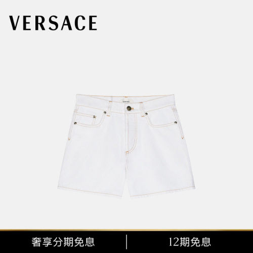 【秋冬新品】VERSACE/范思哲 女士丹宁短裤