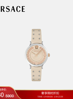 【季末优惠】VERSACE/范思哲 女士GRECA FORTUNA瑞士石英腕表