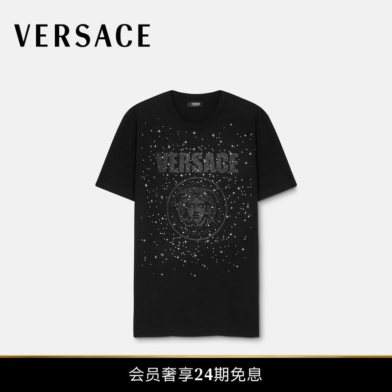 【新品】VERSACE/范思哲 男士Medusa RockT恤
