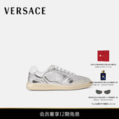 新品 VERSACE 范思哲 女士Greca Court金属质感运动鞋